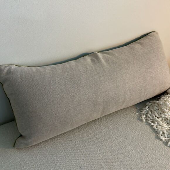 Frontgate Lumbar Accent Throw Pillow Decor - Picture 4 of 6